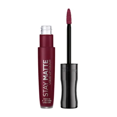 RIMMEL STAY MATTE POMADKA W PŁYNIE 810 PLUM THIS SHOW 5,5ML