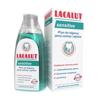 LACALUT SENSITIVE PŁYN DO PŁUKANIA JAMY USTNEJ 300ML