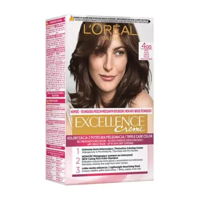 LOREAL EXCELLENCE CREME 4.00 BRĄZ