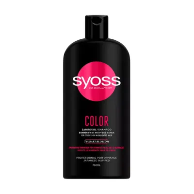 SYOSS COLOR SZAMPON DO WŁOSÓW FARBOWANYCH I ROZJAŚNIANYCH 750ML