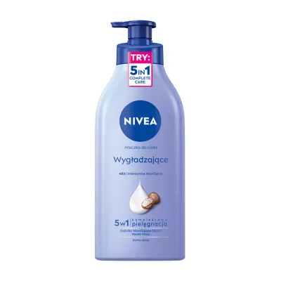 NIVEA WYGŁADZAJĄCE MLECZKO DO CIAŁA Z POMPKĄ DO SKÓRY SUCHEJ 625ML