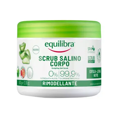 EQUILIBRA SCRUB SALINO MODELUJĄCY PEELING SOLNY 600G