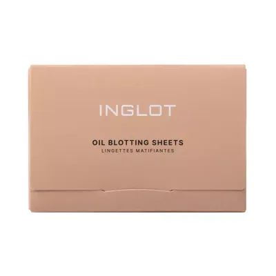 INGLOT OIL BLOTTING CHUSTECZKI MATUJĄCE DO TWARZY 50 SZTUK