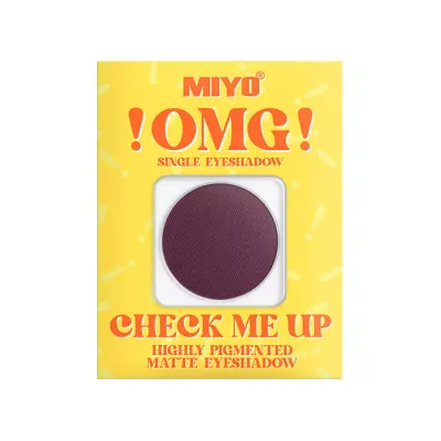 MIYO OMG MATTE EYESHADOW MATOWY CIEŃ DO POWIEK 04 SWEET PLUM 1,3G