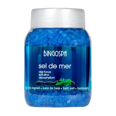 BINGOSPA SEL DE MER SÓL DO KĄPIELI Z MORSKIMI ALGAMI 1350G