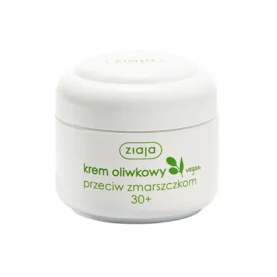 ZIAJA OLIWKOWA NATURALNY KREM OLIWKOWY PRZECIW ZMARSZCZKOM 30+ 50ML