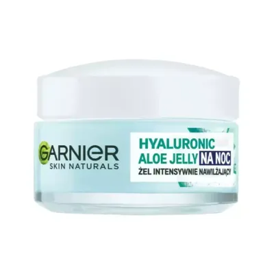 GARNIER HYALURONIC ALOE JELLY NIGHT KREM-ŻEL NAWILŻAJĄCY NA NOC DO SKÓRY MIESZANEJ 50ML