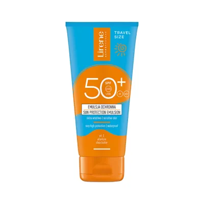 LIRENE SUN EMULSJA OCHRONNA SKÓRA WRAŻLIWA SPF50+ 90ML