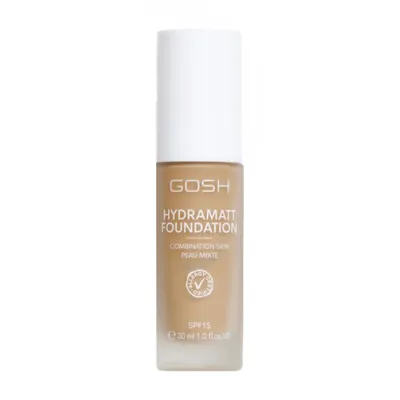 Gosh Hydramatt nawilżająco-matujący podkład do twarzy 010Y Light Dark 30ml