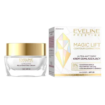 EVELINE MAGIC LIFT ULTRA-AKTYWNY KREM ODMŁADZAJĄCY NA DZIEŃ 50ML