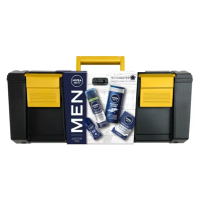 NIVEA MEN TECH MASTER ZESTAW KOSMETYKÓW DO GOLENIA I PIELĘGNACJI CIAŁA