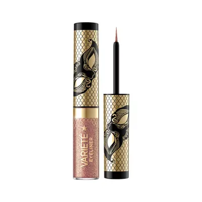 EVELINE VARIETE KOLOROWY EYELINER W KAŁAMARZU 01 SPARKLE GOLD 4ML