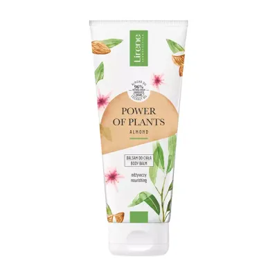 LIRENE POWER OF PLANTS ALMOND ODŻYWCZY BALSAM DO CIAŁA 200ML