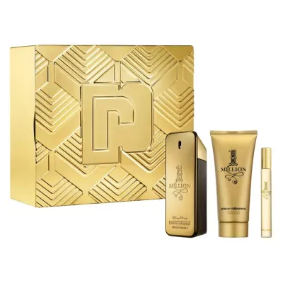 PACO RABANNE 1 MILLION ZESTAW WODA TOALETOWA SPRAY 100ML + 10 ML + ŻEL POD PRYSZNIC 100ML