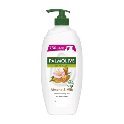 PALMOLIVE NATURALS ŻEL POD PRYSZNIC Z POMPKĄ ALMOND & MILK 750ML