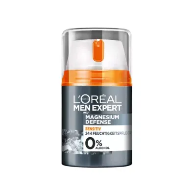 LOREAL MEN EXPERT MAGNESIUM DEFENSE HIPOALERGICZNY KREM NAWILŻAJĄCY 50ML