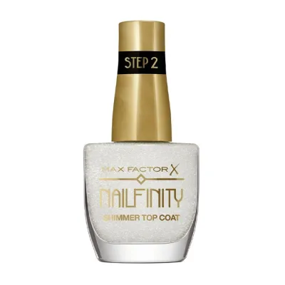 MAX FACTOR NAILFINITY SHIMMER TOP COAT 102 STARRY VEIL 12ML