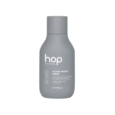 MONTIBELLO HOP JOIN WELLNESS SILVER ODŻYWKA DO WŁOSÓW SIWYCH I PLATYNOWYCH 200ML