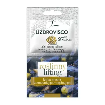 UZDROVISCO ROŚLINNY LIFTING LEKKA MASKA WZMACNIAJĄCO NAPINAJĄCA 2X5ML