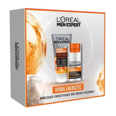 LOREAL MEN EXPERT HYDRA ENERGETIC ZESTAW PREZENTOWY DLA MĘŻCZYZN