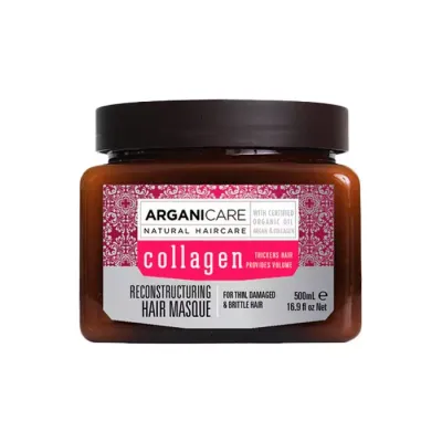 ARGANICARE COLLAGEN MASKA DO ZNISZCZONYCH WŁOSÓW 500ML