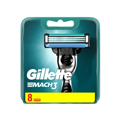 GILLETTE MACH3 WKŁADY DO MASZYNKI 8 SZTUK