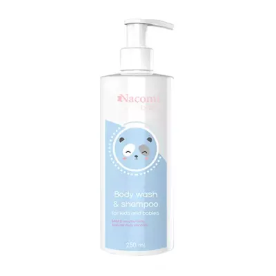 NACOMI BABY BODY WASH & SHAMPOO EMULSJA DO MYCIA DLA DZIECI I NIEMOWLĄT 250ML