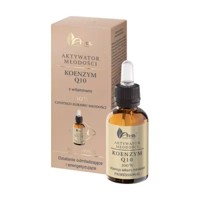 AVA AKTYWATOR MŁODOŚCI KOENZYM Q10 SERUM DO TWARZY 30ML