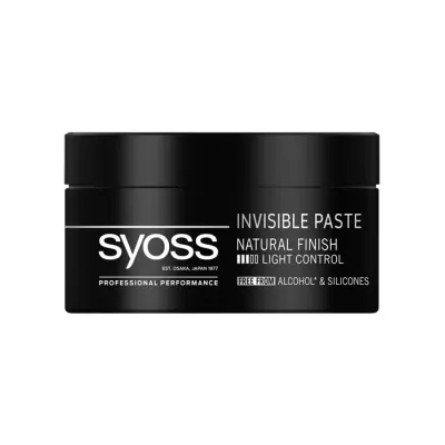 SYOSS MEN INVISIBLE PASTE UTRWALAJĄCA PASTA DO WŁOSÓW 100ML