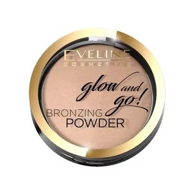 EVELINE GLOW&GO BRONZING POWDER WYPIEKANY PUDER BRĄZUJĄCY GO HAWAII 01 8,5G