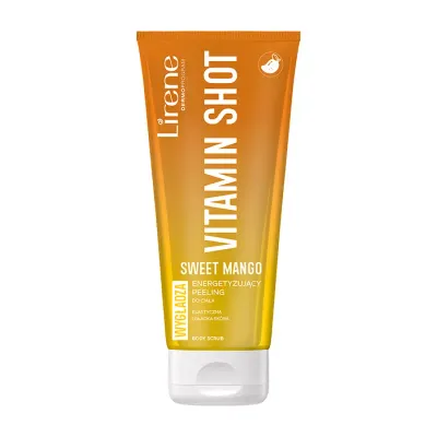 LIRENE VITAMIN SHOT ENERGETYZUJĄCY PEELING DO CIAŁA SWEET MANGO 175G