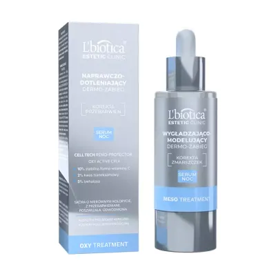 L'BIOTICA ESTETIC CLINIC OXY TREATMENT NAPRAWCZO-DOTLENIAJĄCE SERUM NA NOC 30ML