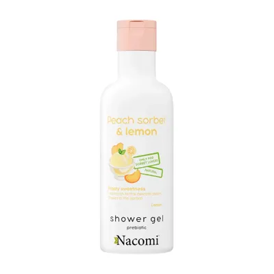 NACOMI PEACH SORBET & LEMON ŻEL POD PRYSZNIC 300ML