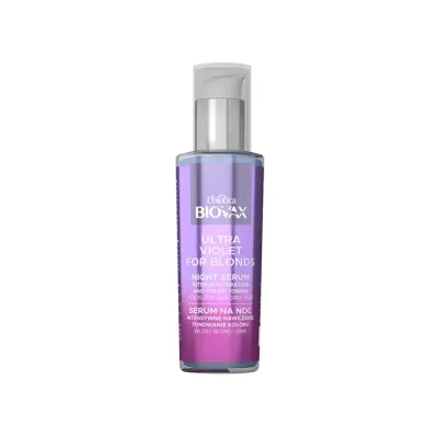 BIOVAX ULTRA VIOLET FOR BLONDS SERUM DO WŁOSÓW NA NOC 100ML