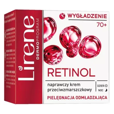 LIRENE RETINOL KREM NAPRAWCZY PRZECIWZMARSZCZKOWY 50ML