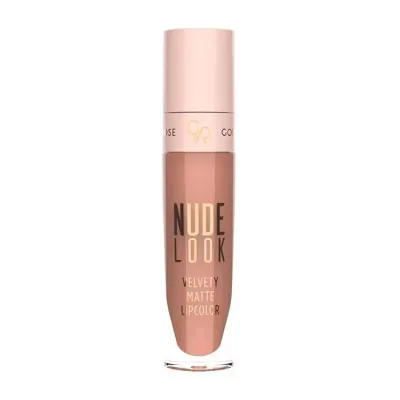 GOLDEN ROSE NUDE LOOK MATOWA POMADKA DO UST W PŁYNIE 01 JUST NUDE 5,5ML