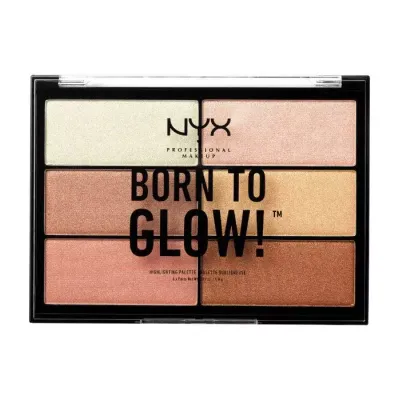 NYX PROFESSIONAL MAKEUP BORN TO GLOW PALETA ROZŚWIETLACZY 01 6x 4,8G