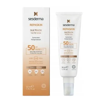 SESDERMA REPASKIN OCHRONNY KREM DO TWARZY SILK TOUCH SPF50 50ML