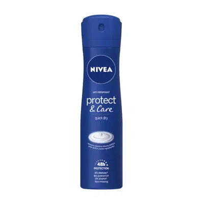 NIVEA PROTECT&CARE ANTYPERSPIRANT W SPRAY'U DLA KOBIET 150ML