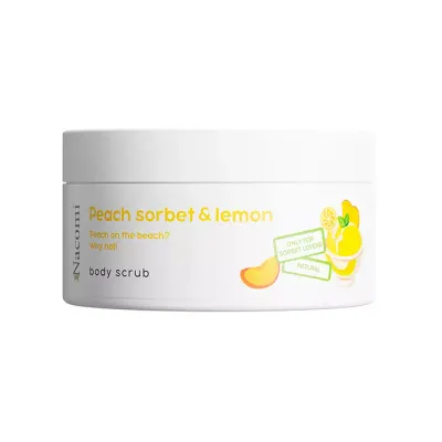 NACOMI PEELING DO CIAŁA PEACH SORBET & LEMON 100ML