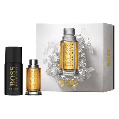 HUGO BOSS THE SCENT WODA TOALETOWA SPRAY 50ML + DEZODORANT SPRAY 150ML