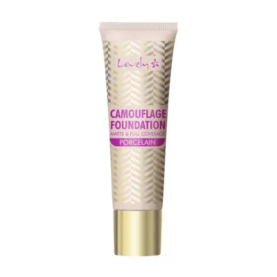 LOVELY CAMOUFLAGE FOUNDATION KRYJĄCY PODKŁAD DO TWARZY 1 PORCELAIN 25G