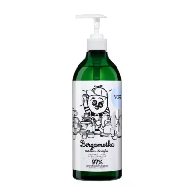 YOPE NATURALNY PŁYN DO MYCIA NACZYŃ BERGAMOTKA 750ML