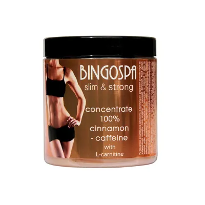 BINGOSPA SLIM&STRONG KONCENTRAT CYNAMONOWO-KOFEINOWY Z L-KARNITYNĄ 250G