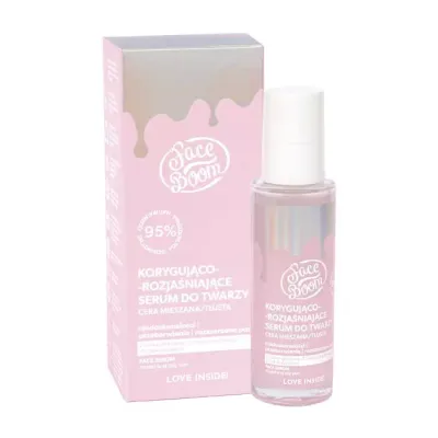 FACE BOOM KORYGUJĄCO-ROZJAŚNIAJĄCE SERUM DO TWARZY 30ML