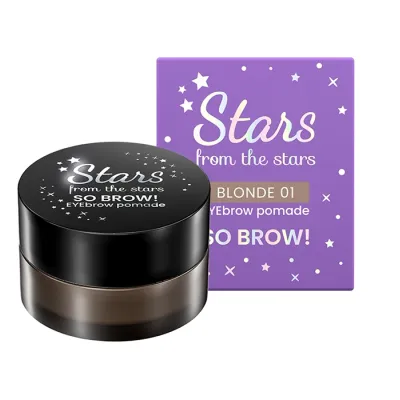 STARS FROM THE STARS GO BROW! WODOODPORNA POMADA DO STYLIZACJI BRWI 01 BLONDE 5G