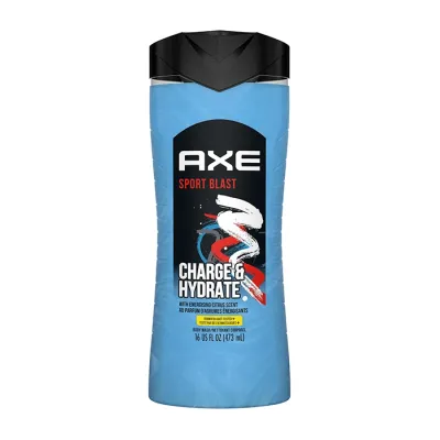 AXE SPORT BLAST ŻEL POD PRYSZNIC DLA MĘŻCZYZN 3IN1 400ML