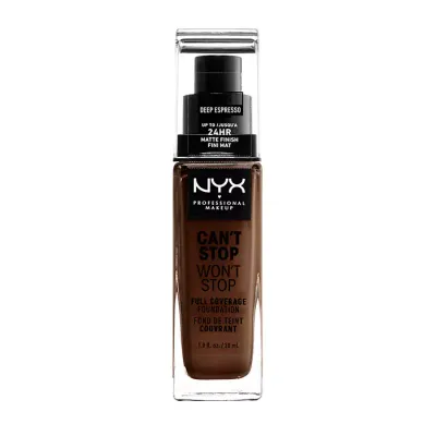 NYX PROFESSIONAL MAKEUP CAN'T STOP WON'T STOP PODKŁAD KRYJĄCY 24 DEEP ESPRESSO 30ML