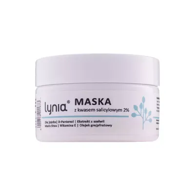 LYNIA MASKA DO TWARZY Z KWASEM SALICYLOWYM 2% 50ML