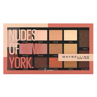 MAYBELLINE NUDES OF NEW YORK PALETA CIENI DO POWIEK 010 18G